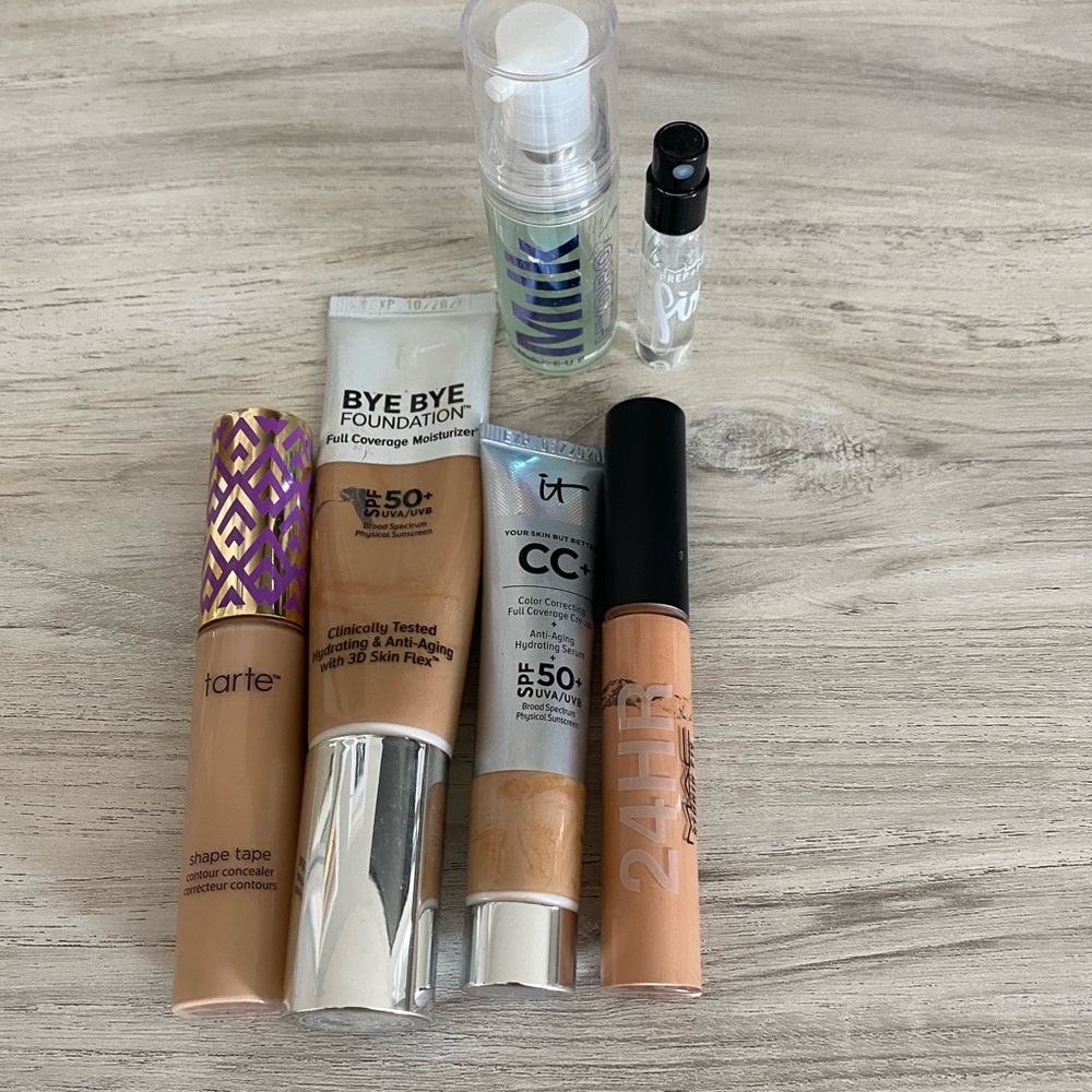 Mac Tarte and IT cosmetics makeup bundle